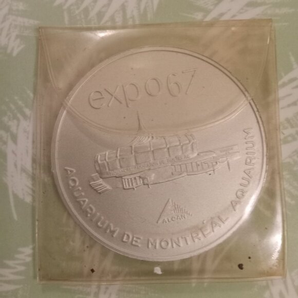 Expo 67 token aquarium de Montréal - Picture 3 of 3